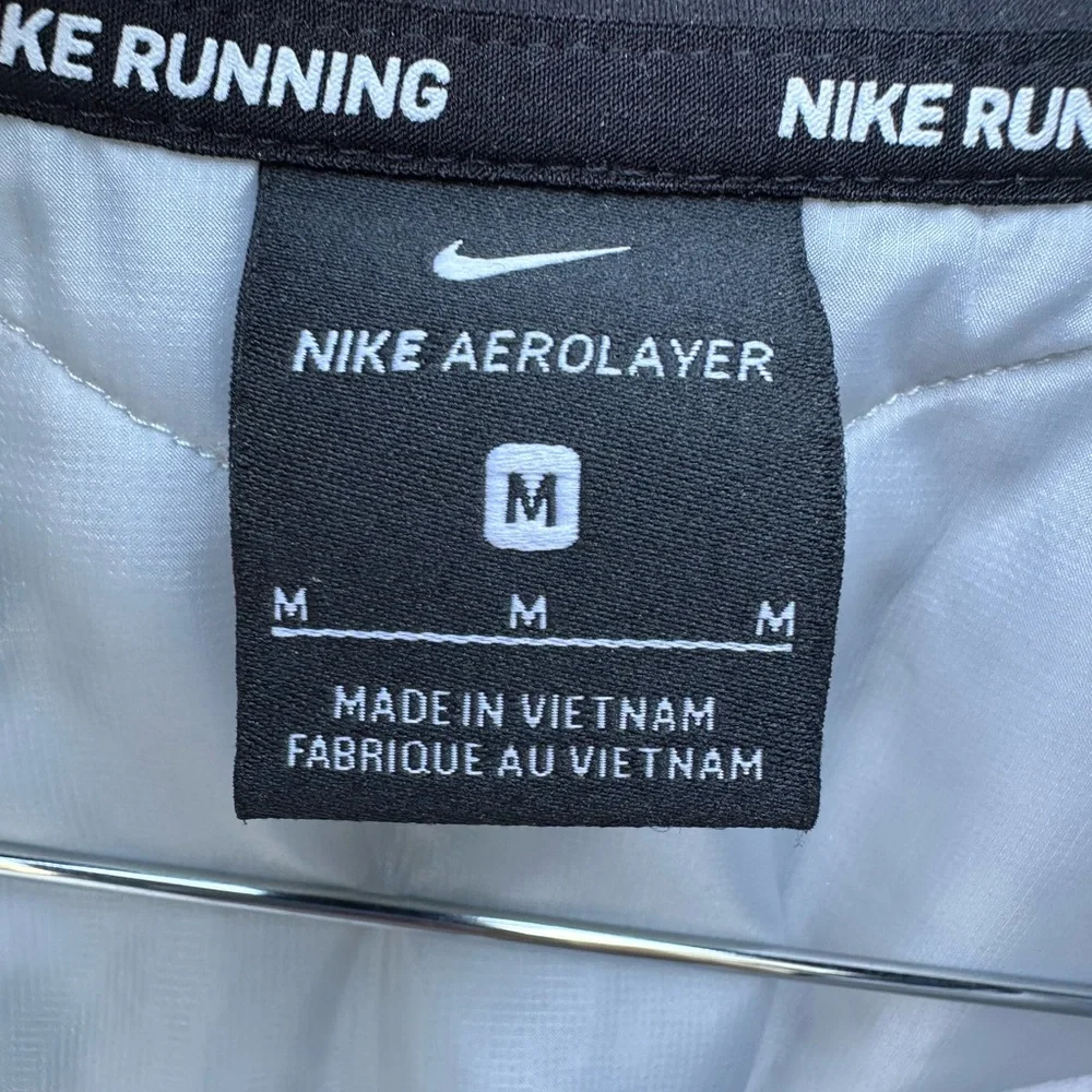 Nike Aerolayer Vest - Black & White- Running Medium - Picture 5 of 11